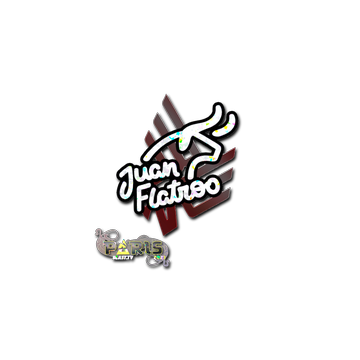 Sticker | juanflatroo (Glitter) | Paris 2023