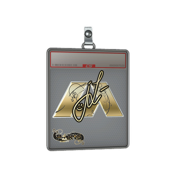 Sticker Slab | jL (Gold) | Paris 2023