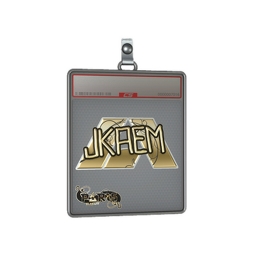 Sticker Slab | jkaem (Gold) | Paris 2023