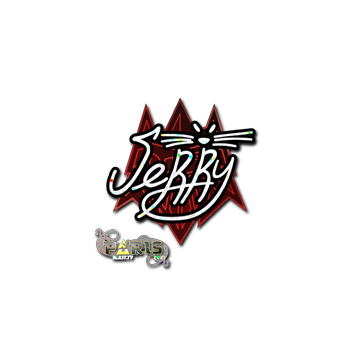 Sticker | Jerry (Glitter) | Paris 2023
