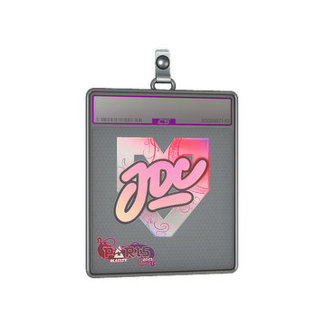 Sticker Slab | JDC (Holo) | Paris 2023