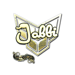 Sticker | jabbi (Gold) | Paris 2023