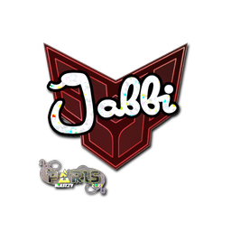 Sticker | jabbi (Glitter) | Paris 2023