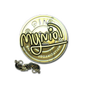 Sticker | mynio (Gold) | Paris 2023