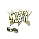 Sticker | mezii (Gold) | Paris 2023