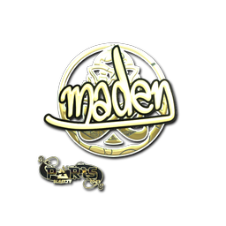 Sticker | maden (Gold) | Paris 2023