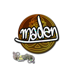 Sticker | maden (Glitter) | Paris 2023