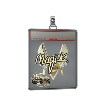 Sticker Slab | Magisk (Gold, Champion) | Paris 2023