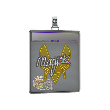 Sticker Slab | Magisk (Glitter, Champion) | Paris 2023