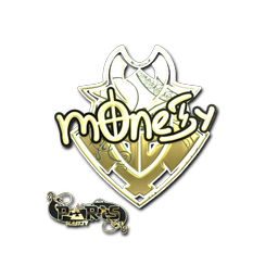 Sticker | m0NESY (Gold) | Paris 2023