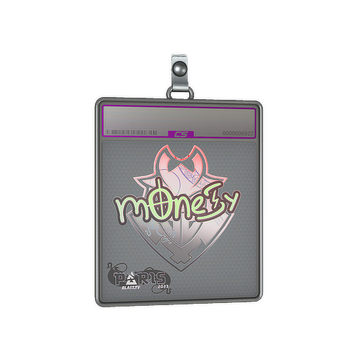 Sticker Slab | m0NESY (Holo) | Paris 2023