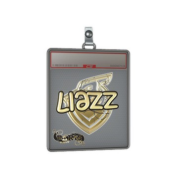 Sticker Slab | Liazz (Gold) | Paris 2023
