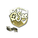 Sticker | oSee (Gold) | Paris 2023