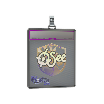 Sticker Slab | oSee (Holo) | Paris 2023