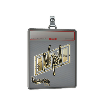 Sticker Slab | npl (Gold) | Paris 2023