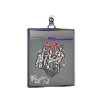 Sticker Slab | NiKo (Glitter) | Paris 2023