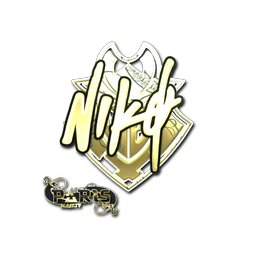 Sticker | NiKo (Gold) | Paris 2023