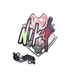Sticker | NiKo (Holo) | Paris 2023