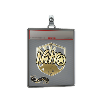 Sticker Slab | nitr0 (Gold) | Paris 2023