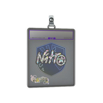 Sticker Slab | nitr0 (Glitter) | Paris 2023