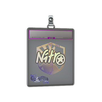 Sticker Slab | nitr0 (Holo) | Paris 2023