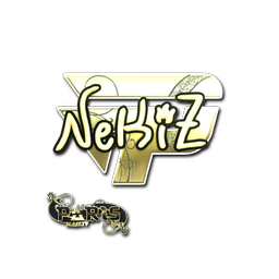 Sticker | NEKiZ (Gold) | Paris 2023