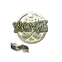 Sticker | NertZ (Gold) | Paris 2023