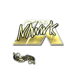 Sticker | nawwk (Gold) | Paris 2023