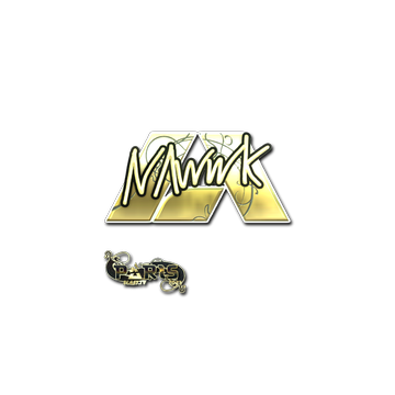 Sticker | nawwk (Gold) | Paris 2023