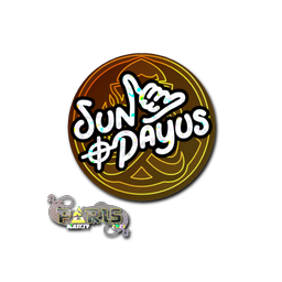 Sticker | SunPayus (Glitter) | Paris 2023