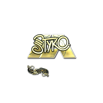 Sticker | STYKO (Gold) | Paris 2023
