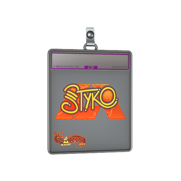 Sticker Slab | STYKO (Holo) | Paris 2023