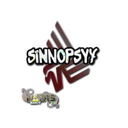 Sticker | sinnopsyy (Glitter) | Paris 2023