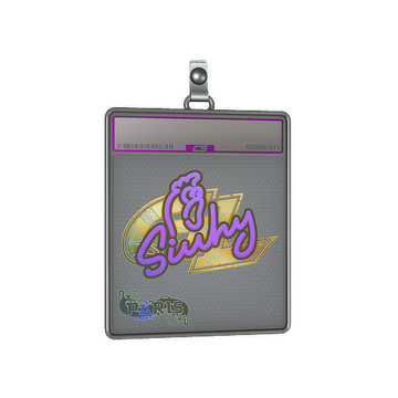 Sticker Slab | siuhy (Holo) | Paris 2023