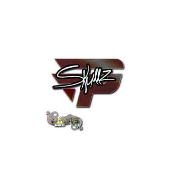 Sticker | skullz (Glitter) | Paris 2023