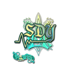 Sticker | sdy (Holo) | Paris 2023