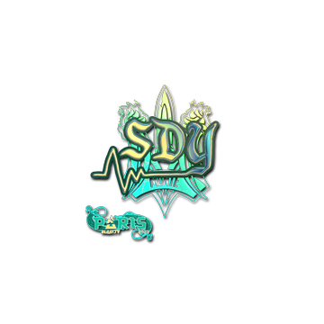 Sticker | sdy (Holo) | Paris 2023