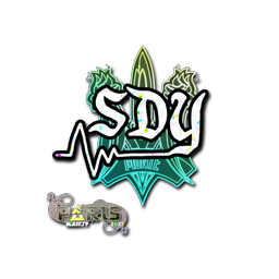 Sticker | sdy (Glitter) | Paris 2023