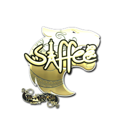 Sticker | saffee (Gold) | Paris 2023