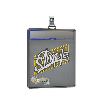 Sticker Slab | s1mple | Paris 2023