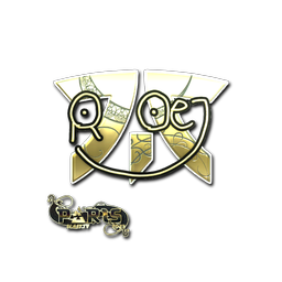 Sticker | roeJ (Gold) | Paris 2023