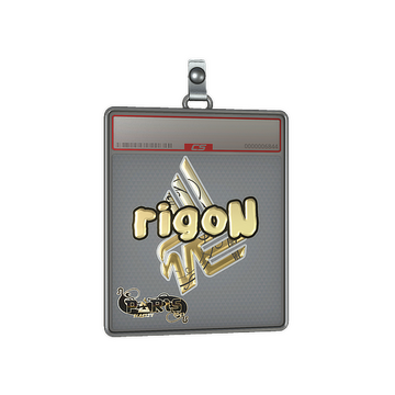 Sticker Slab | rigoN (Gold) | Paris 2023