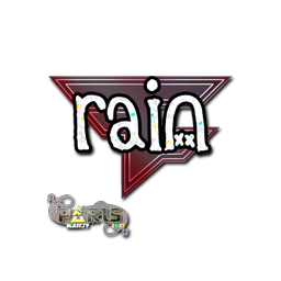 Sticker | rain (Glitter) | Paris 2023