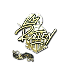 Sticker | rallen (Gold) | Paris 2023