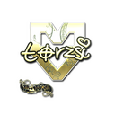 Sticker | torzsi (Gold) | Paris 2023