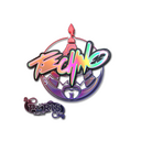 Sticker | Techno4K (Holo) | Paris 2023