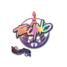 Sticker | Techno4K (Holo) | Paris 2023
