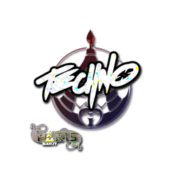 Sticker | Techno4K (Glitter) | Paris 2023