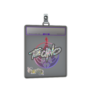 Sticker Slab | Techno4K (Glitter) | Paris 2023