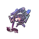 Sticker | WOOD7 (Holo) | Paris 2023